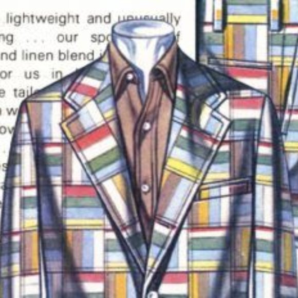 Chas Creed Men's Plaid /Check LoudBlazer